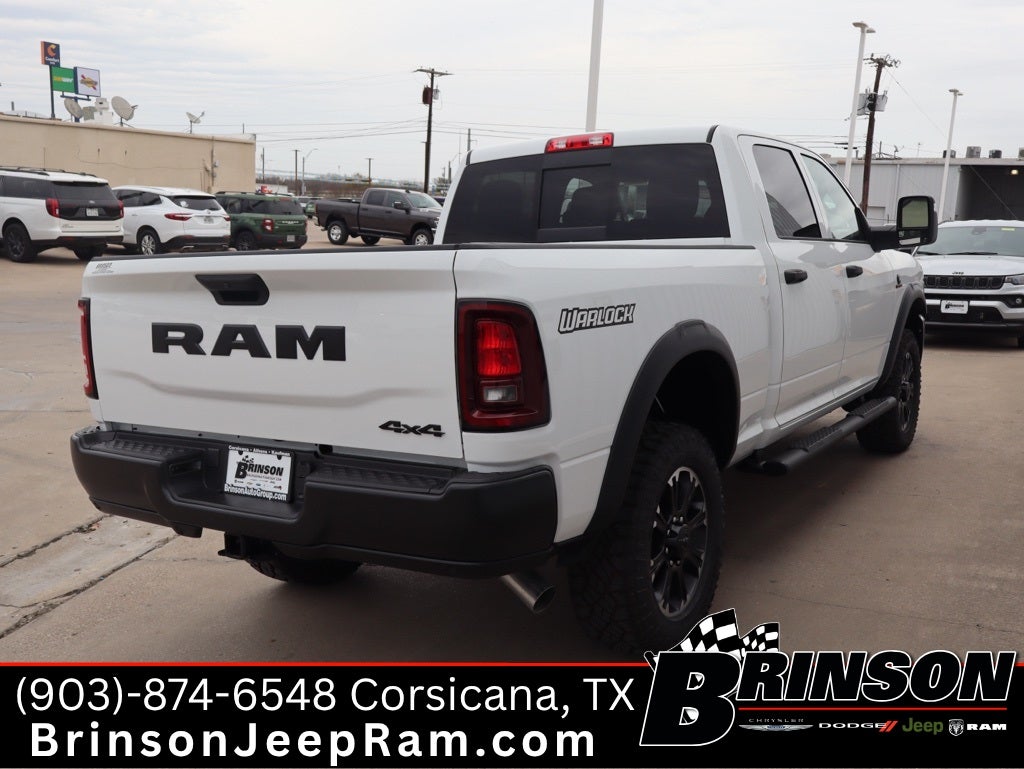 2026 RAM Ram 2500 RAM 2500 WARLOCK CREW CAB 4X4 6'4' BOX
