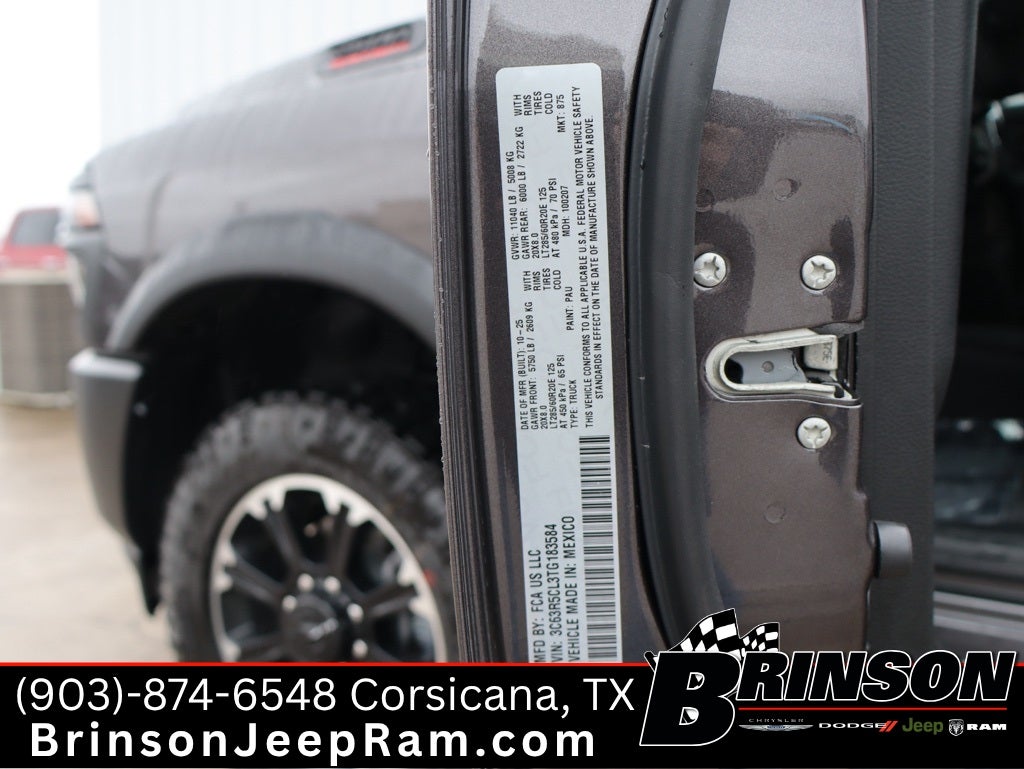 2026 RAM Ram 2500 RAM 2500 WARLOCK CREW CAB 4X4 6'4' BOX