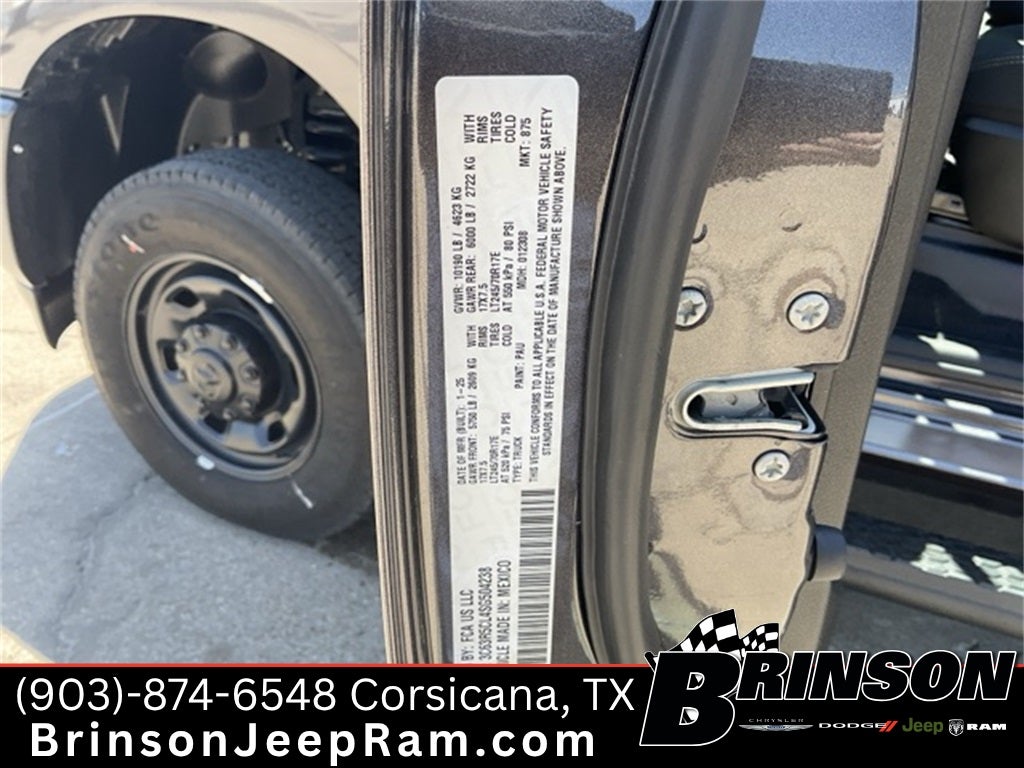 2025 RAM Ram 2500 RAM 2500 TRADESMAN CREW CAB 4X4 6'4' BOX