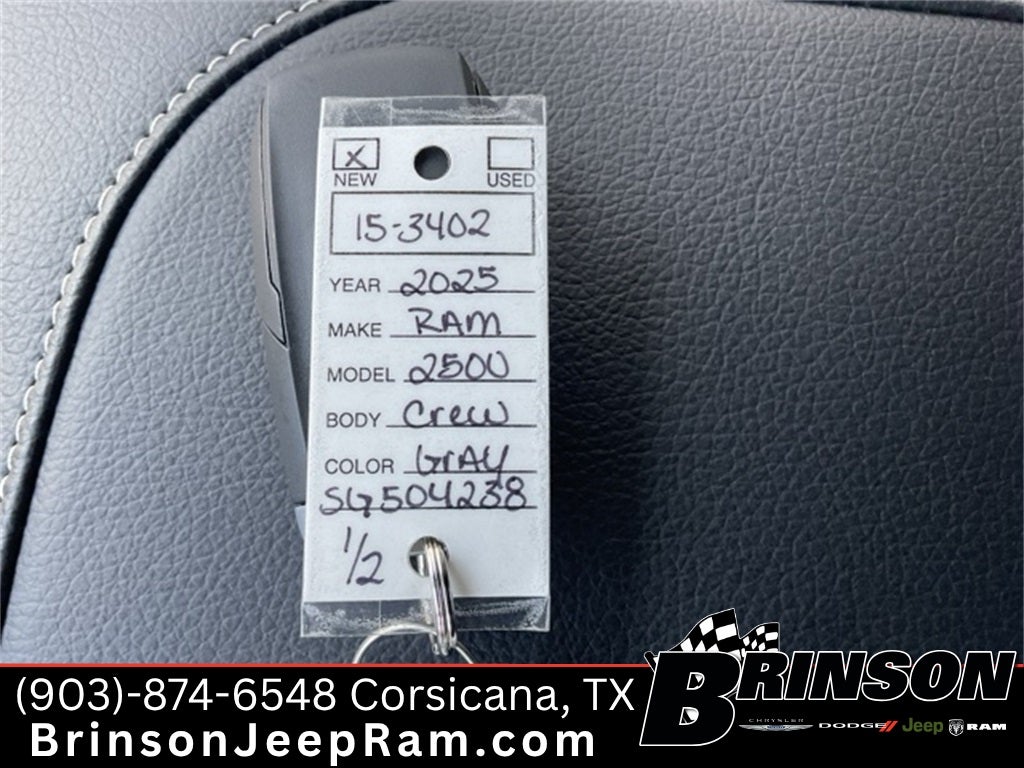 2025 RAM Ram 2500 RAM 2500 TRADESMAN CREW CAB 4X4 6'4' BOX