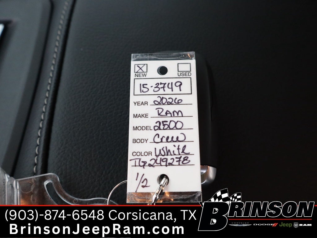 2026 RAM Ram 2500 RAM 2500 TRADESMAN CREW CAB 4X4 6'4' BOX