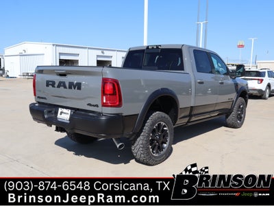 2026 RAM Ram 2500 RAM 2500 REBEL CREW CAB 4X4 6'4' BOX