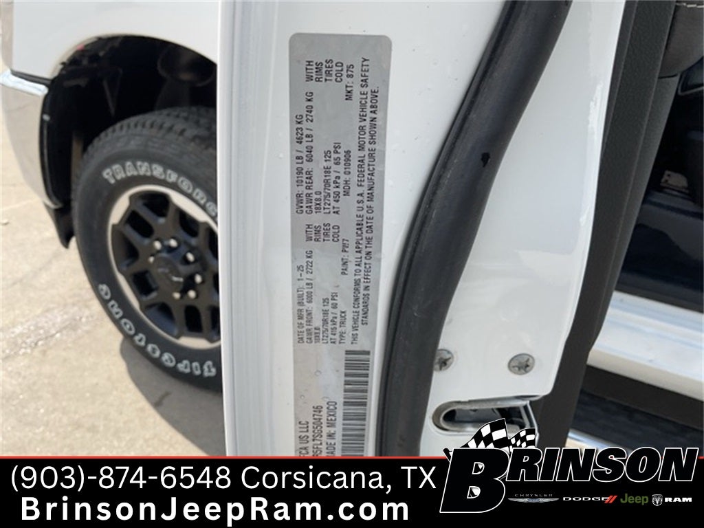 2025 RAM Ram 2500 RAM 2500 LARAMIE CREW CAB 4X4 6'4' BOX