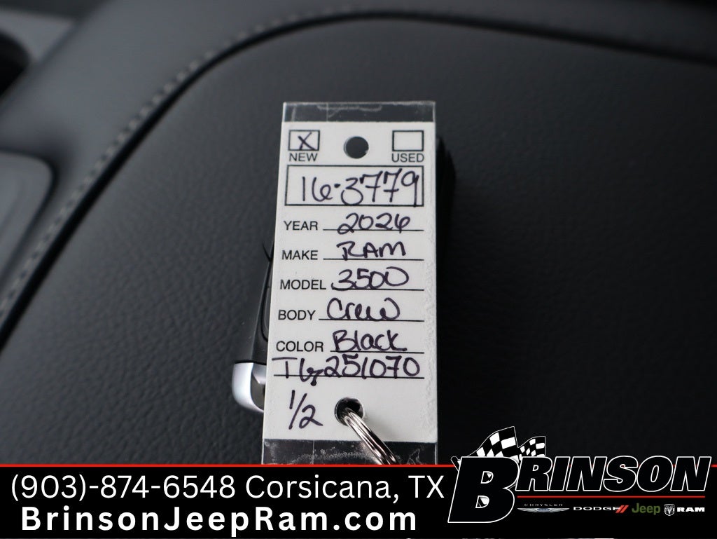 2026 RAM Ram 3500 RAM 3500 TRADESMAN CREW CAB 4X4 8' BOX