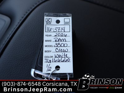 2026 RAM 3500 Tradesman