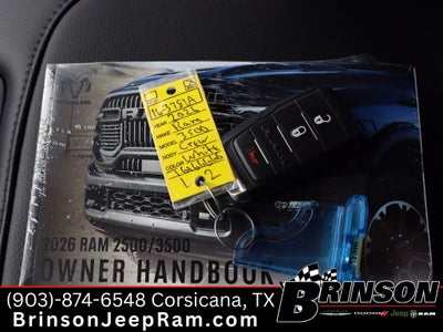 2026 RAM 3500 Tradesman Crew Cab 4x4 8' Box