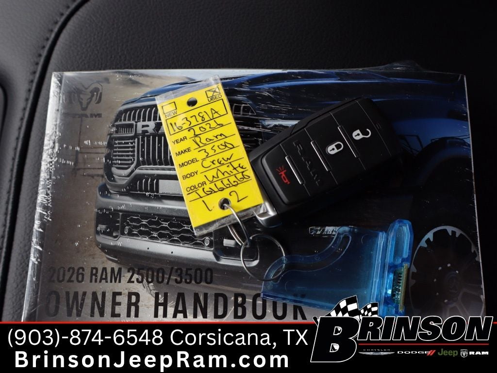 2026 RAM 3500 Tradesman Crew Cab 4x4 8' Box