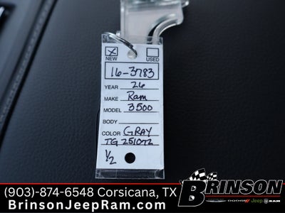 2026 RAM Ram 3500 RAM 3500 TRADESMAN CREW CAB 4X4 8' BOX