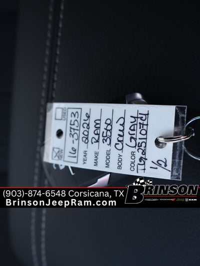 2026 RAM Ram 3500 RAM 3500 LONE STAR CREW CAB 4X4 8' BOX