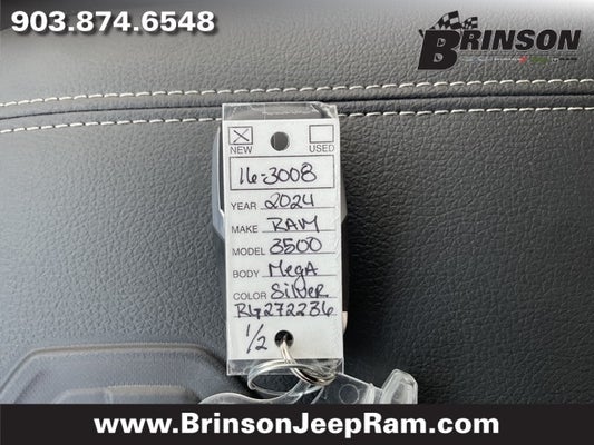 2024 RAM Ram 3500 RAM 3500 LARAMIE MEGA CAB 4X4 6'4' BOX in Corsicana, TX - Brinson Auto Group