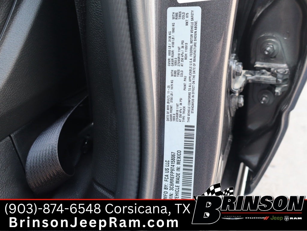 2026 RAM Ram 1500 RAM 1500 BIG HORN CREW CAB 4X2 5'7' BOX