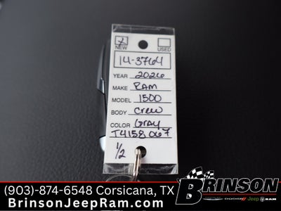 2026 RAM Ram 1500 RAM 1500 BIG HORN CREW CAB 4X2 5'7' BOX