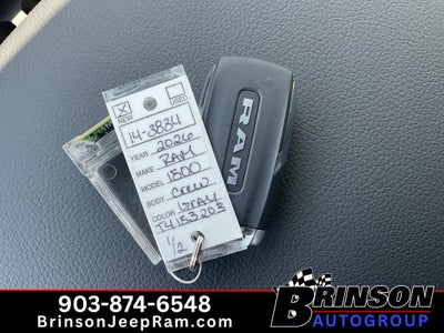 2026 RAM Ram 1500 RAM 1500 BIG HORN CREW CAB 4X2 5'7' BOX