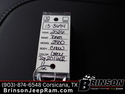 2026 RAM Ram 2500 RAM 2500 TRADESMAN CREW CAB 4X4 6'4' BOX