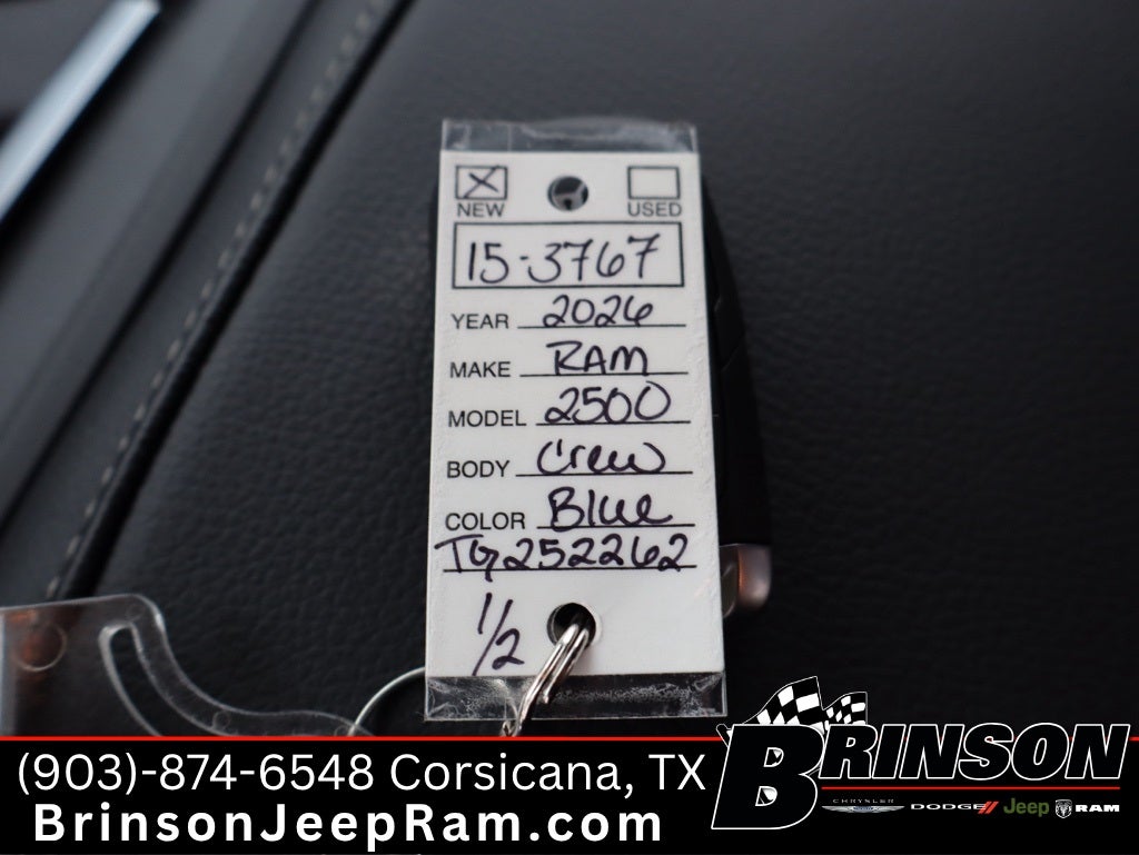 2026 RAM Ram 2500 RAM 2500 TRADESMAN CREW CAB 4X4 6'4' BOX