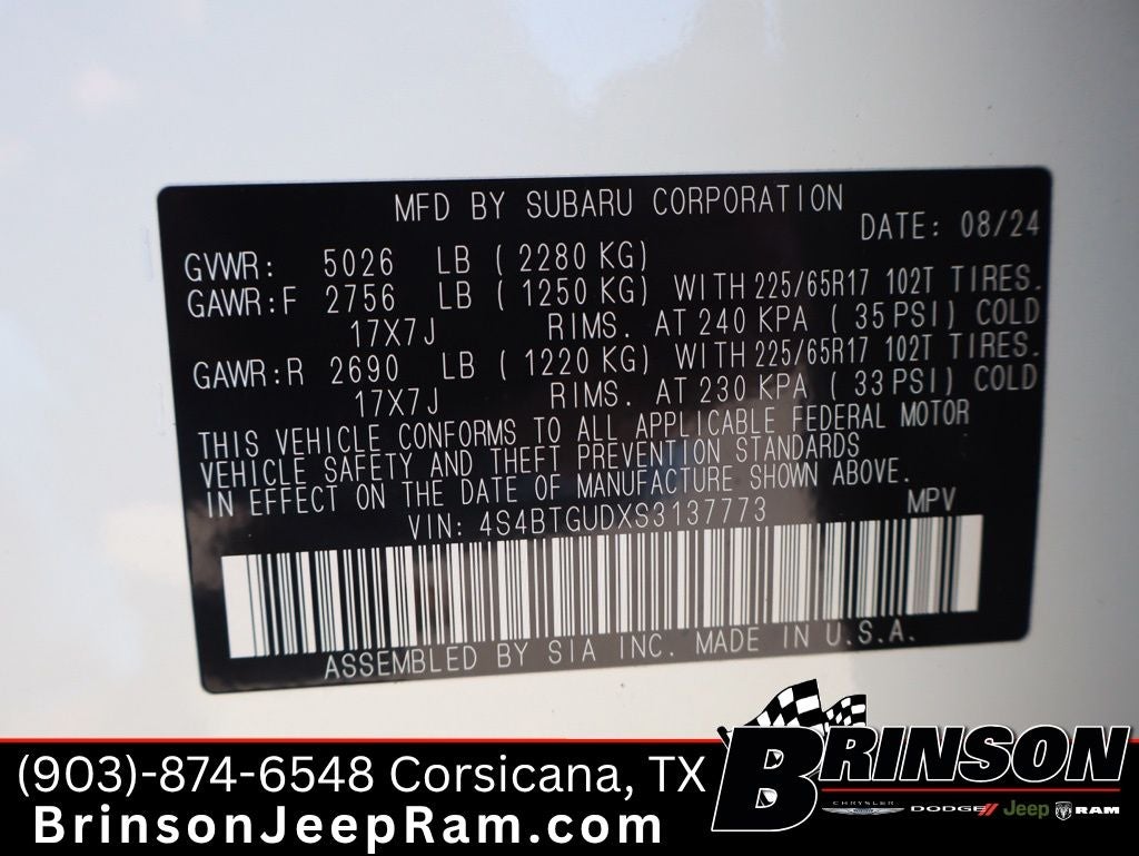 2025 Subaru Outback Wilderness