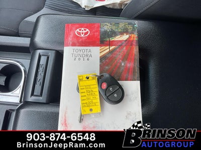 2016 Toyota Tundra SR5 5.7L V8