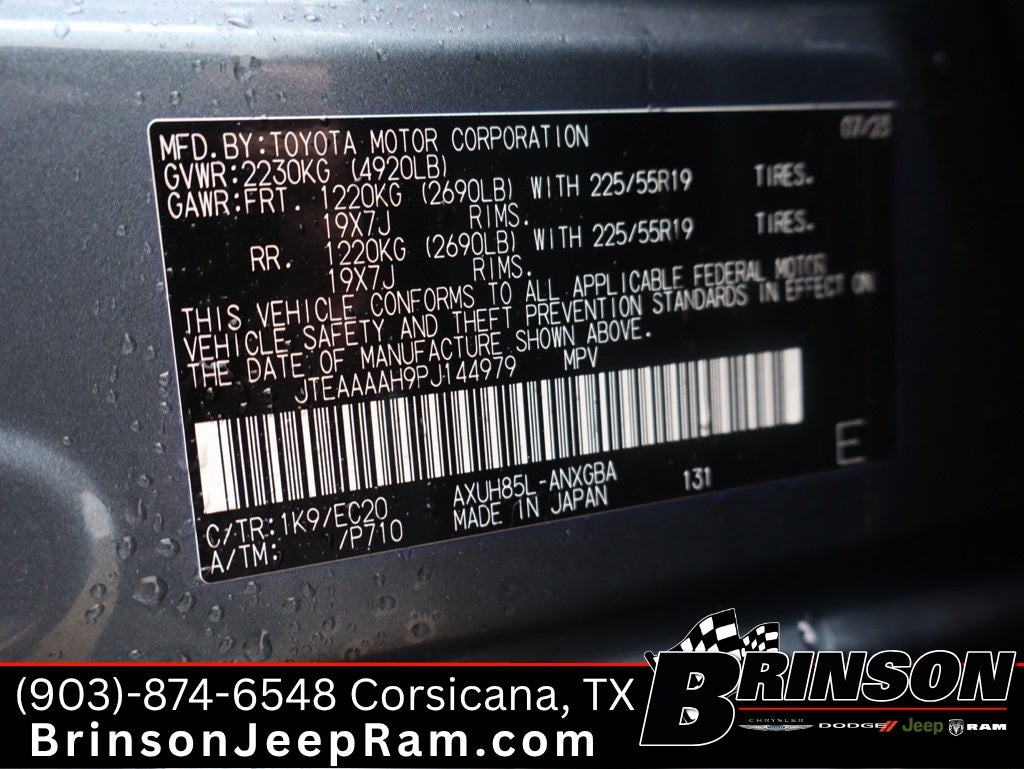 2023 Toyota Venza XLE