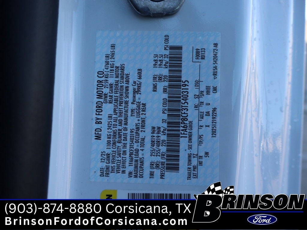 2026 Ford Mustang GT Premium