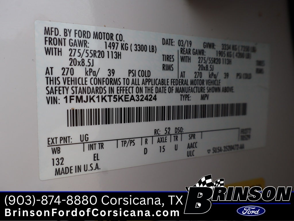 2019 Ford Expedition Max Limited