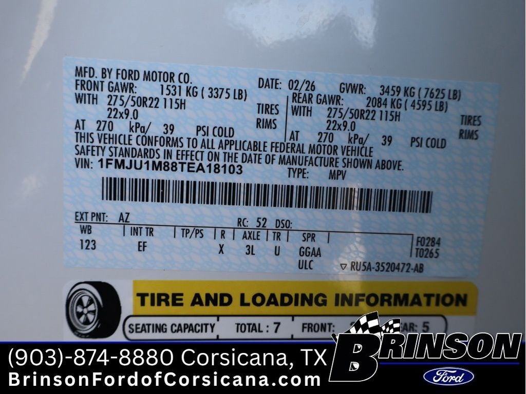 2026 Ford Expedition Platinum