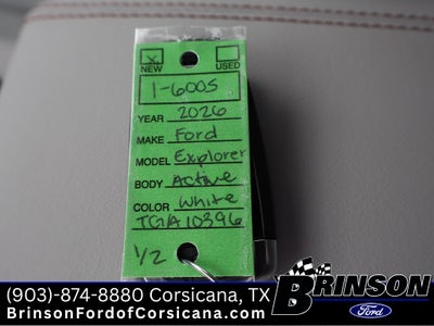 2026 Ford Explorer Active