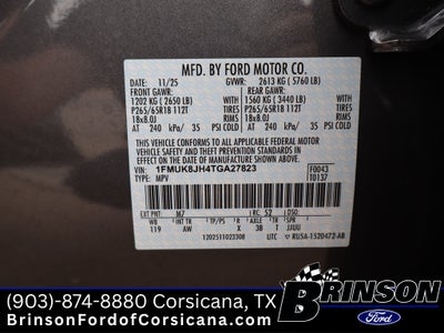 2026 Ford Explorer TREMOR