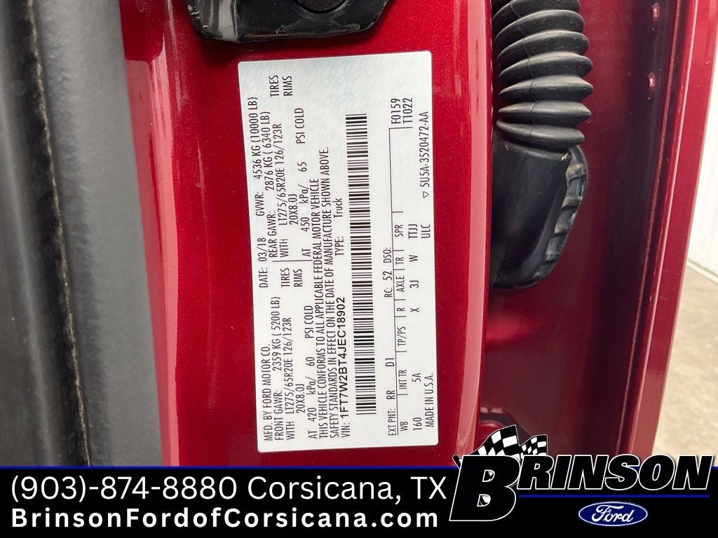 2018 Ford F-250 LARIAT