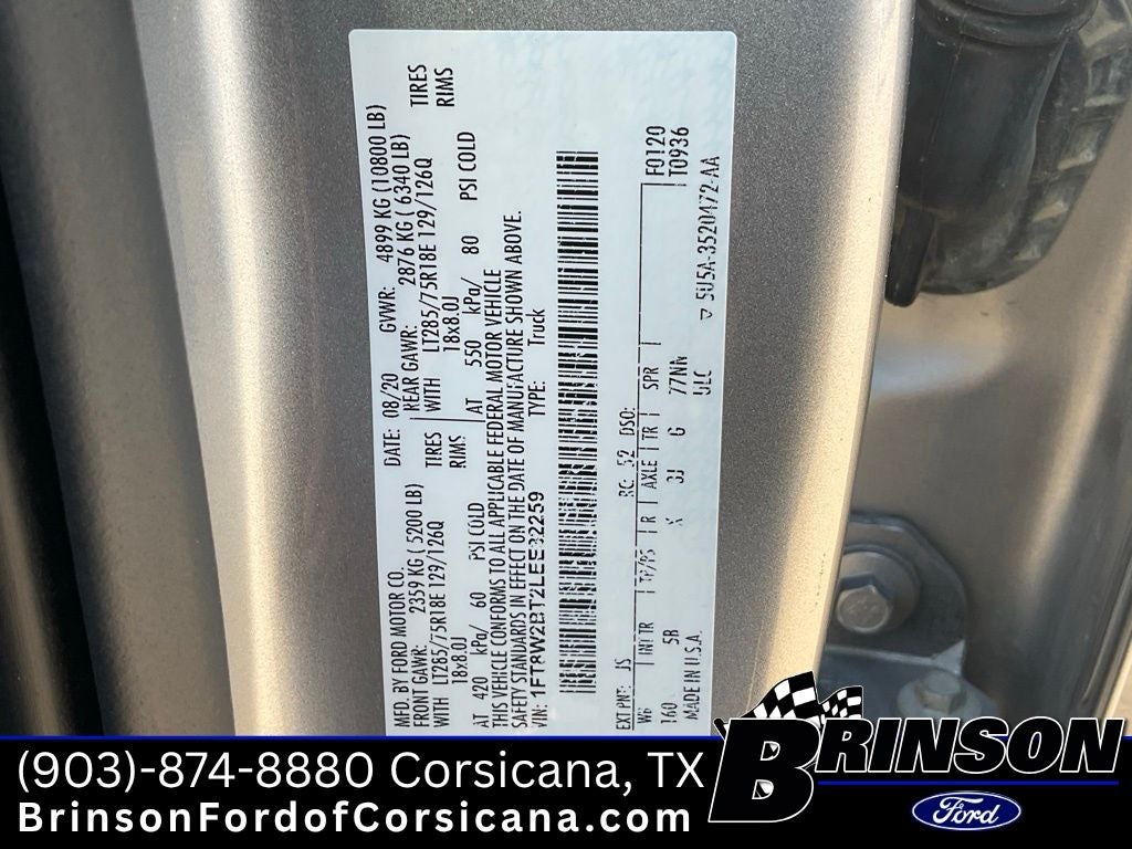 2020 Ford F-250 LARIAT