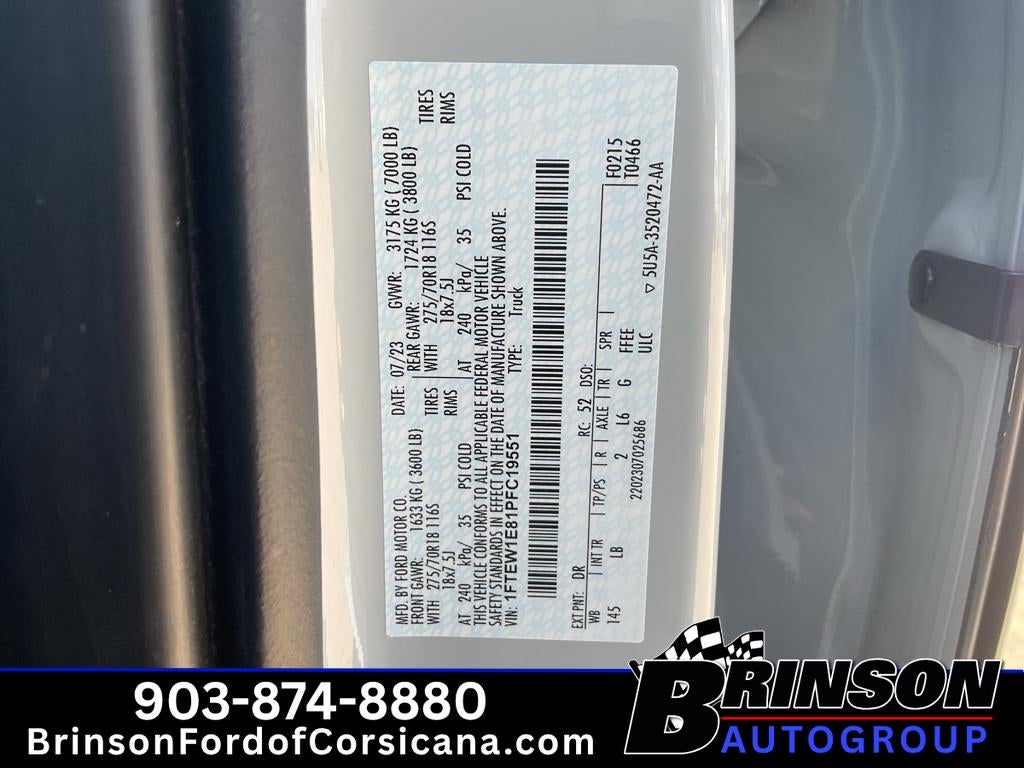 2023 Ford F-150 Tremor