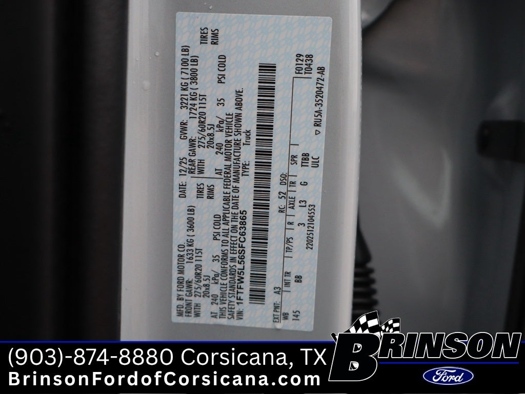 2025 Ford F-150 Lariat