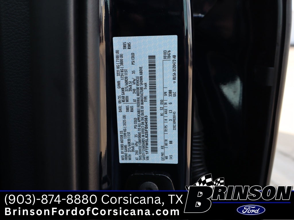 2025 Ford F-150 Lariat