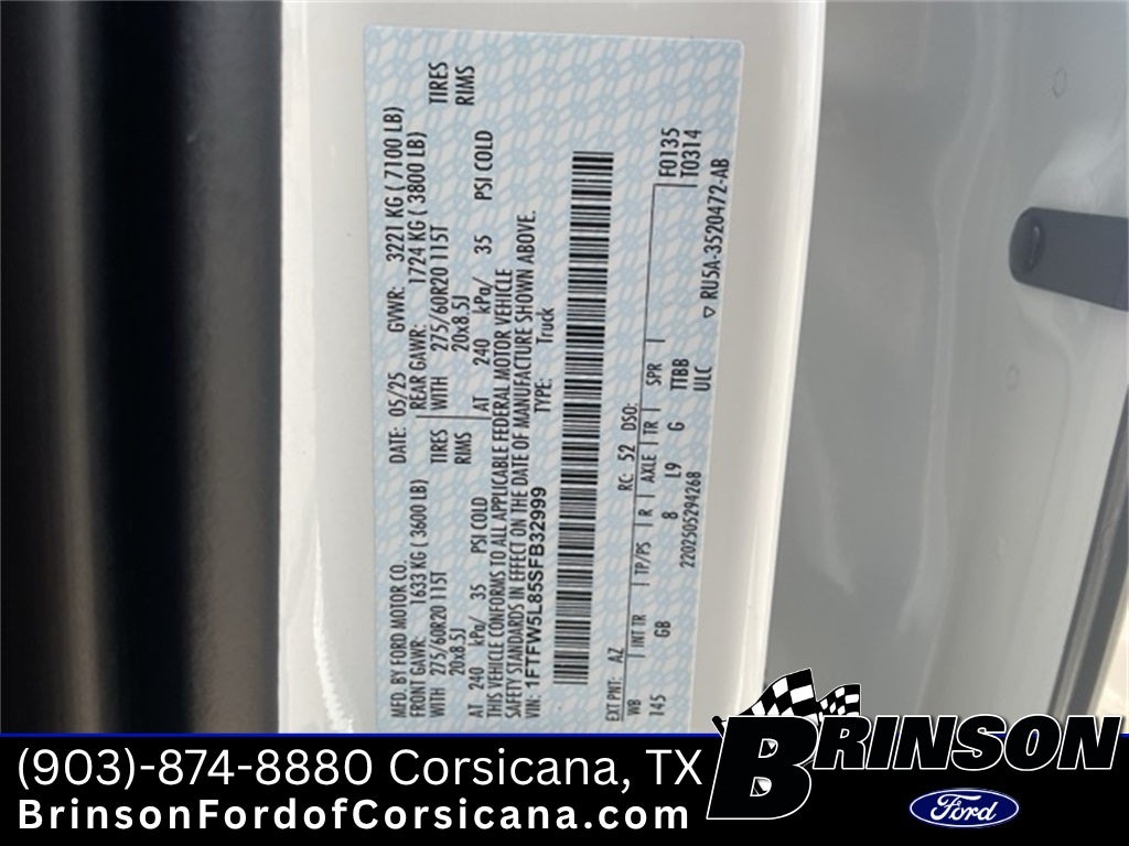 2025 Ford F-150 Lariat