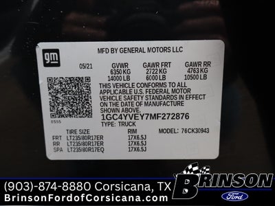 2021 Chevrolet Silverado 3500HD High Country