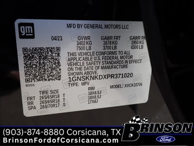 2023 Chevrolet Tahoe LT