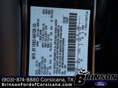 2025 Ford Bronco Sport Badlands