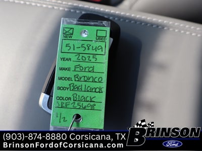 2025 Ford Bronco Sport Badlands