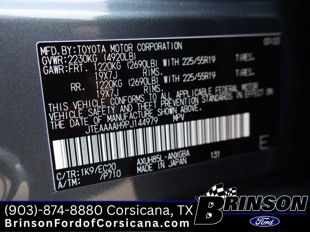 2023 Toyota Venza XLE