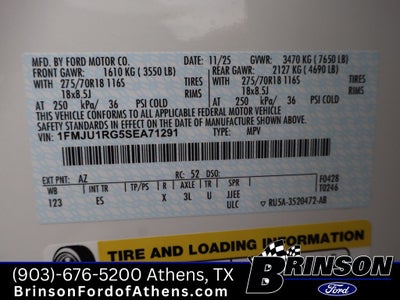 2025 Ford Expedition Tremor