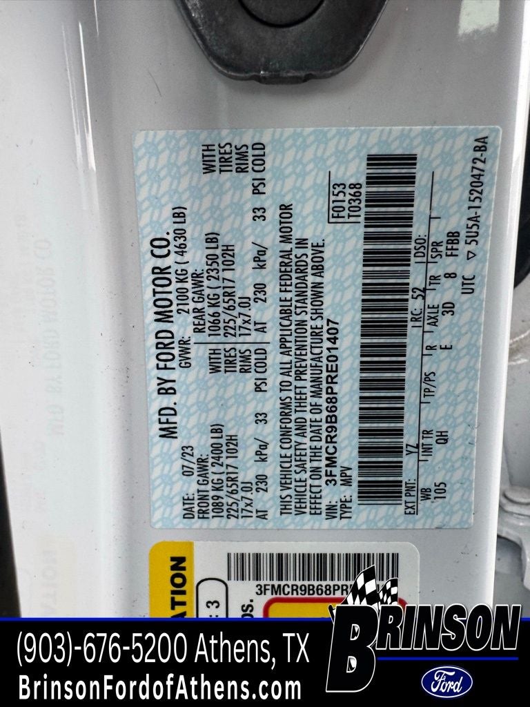 2023 Ford Bronco Sport Big Bend