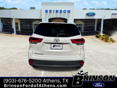 2019 Toyota Highlander LE